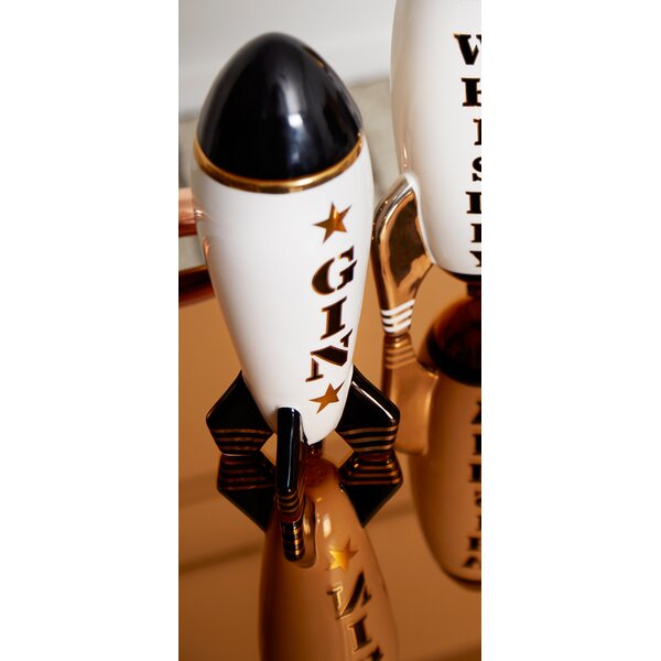 Jonathan Adler Rocket Decanter- Gin | Wayfair